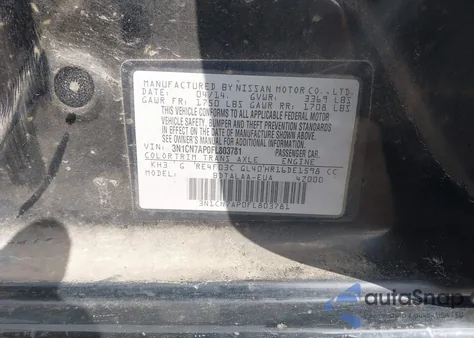 2015 Nissan Versa 1.6 S from USA, damaged, VIN 3N1CN7AP0FL803781